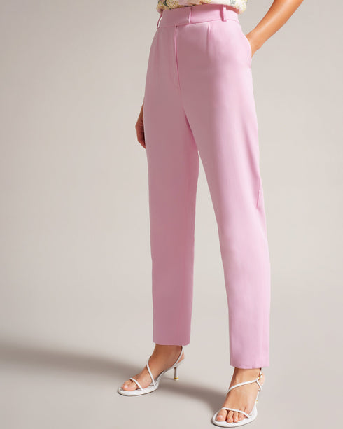 MYYIAT-Trousers-Get ready to suit up and stand out with the MYYIAT trousers. The slim fit, concealed fastening, and pleated front make them a smart choice that'll take you from office to happy hour in one outfit. Suit trousers Slim fit Concealed fastening Belt loops Pleated front Matching blazer available- Ted Baker Romania